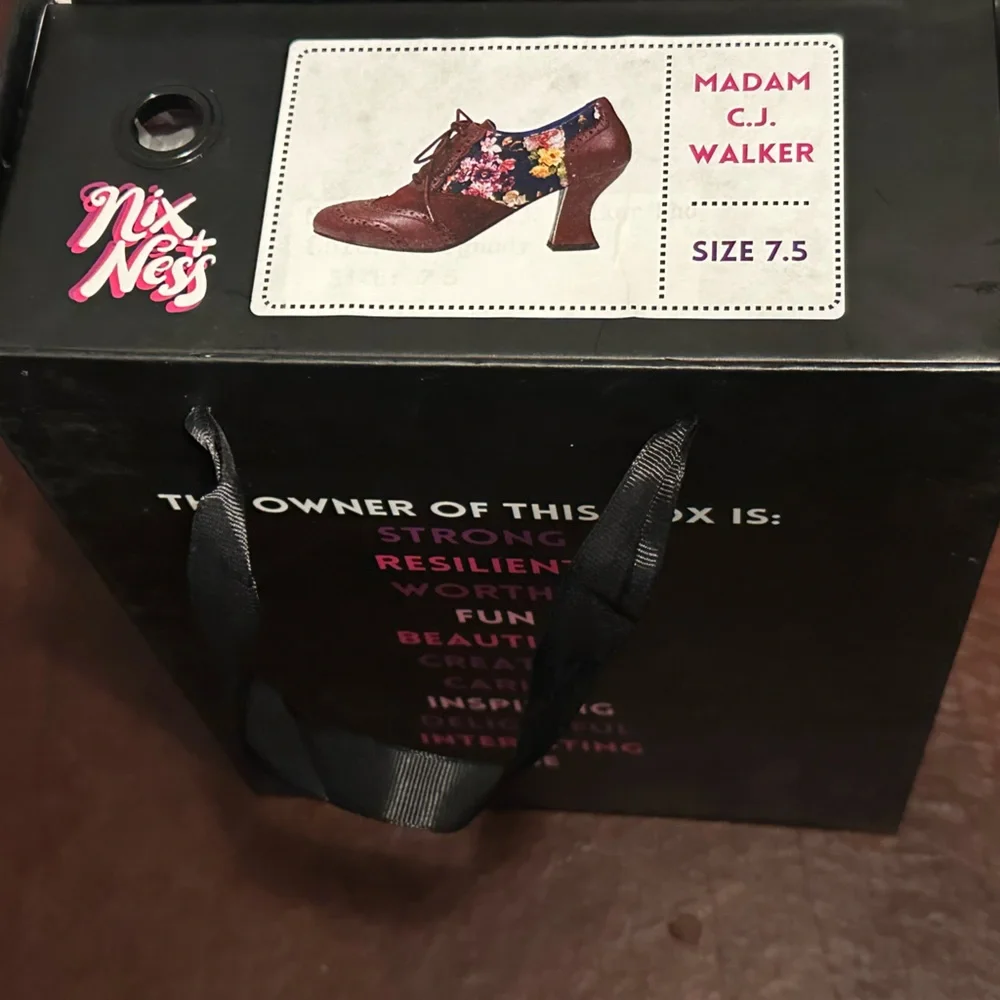 The Madam C.J. Walker Heeled Derby - Picture 13 of 13